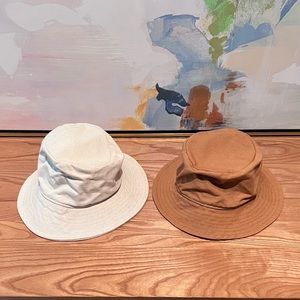 Madewell bucket Hat lot of two size S/M